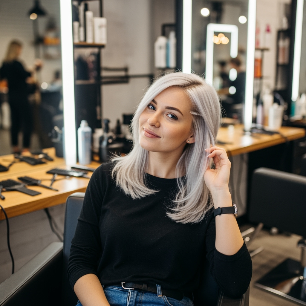 Sporty yet stylish ponytail twist