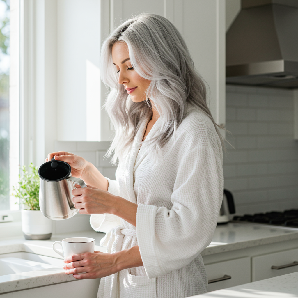 12 Dove Gray Sombre Balayage Ideas Trending in 2025