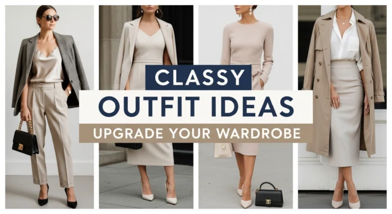 12 Classy Outfit Ideas to Upgrade Your Wardrobe