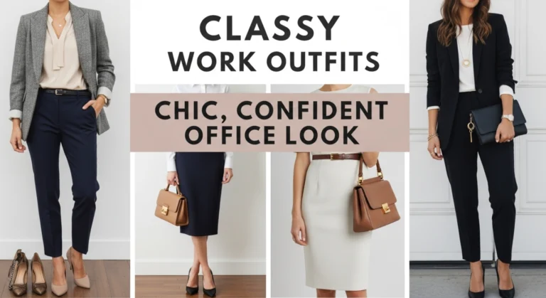 12 Classy Work Outfits for a Chic, Confident Office Look