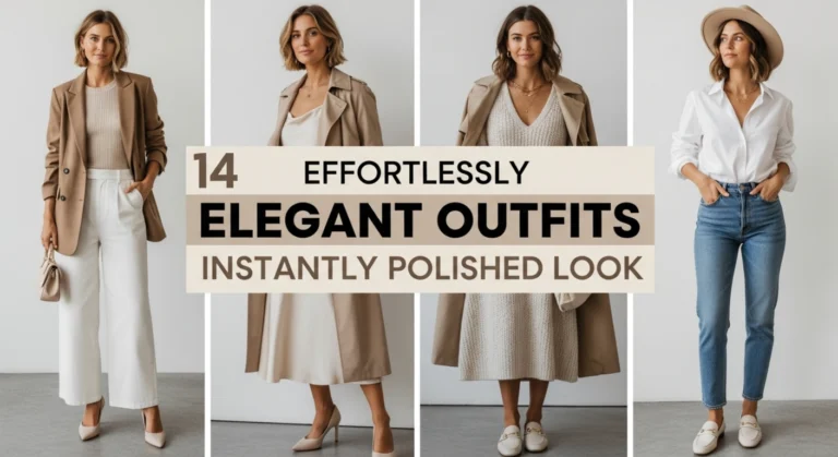 14 Effortlessly Elegant Outfits for an Instantly Polished Look
