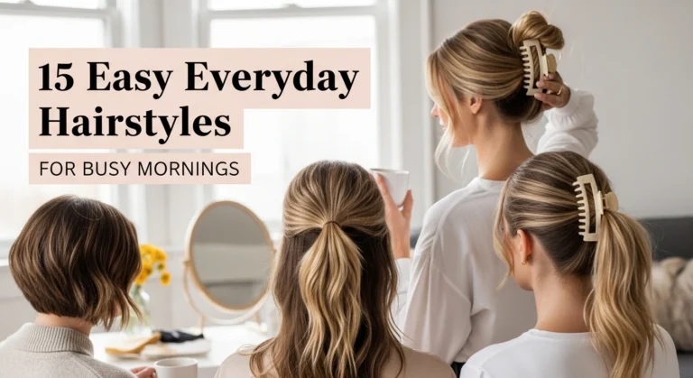 15 Easy Everyday Hairstyles for Busy Mornings