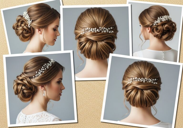 12 Romantic Updos Perfect for Weddings and Parties