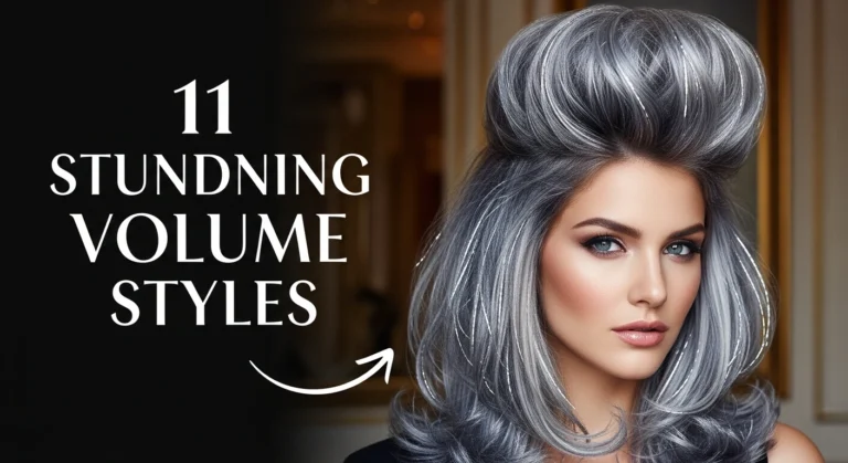 11 Root Volume Tease with Silver Streaks Styles for 2026