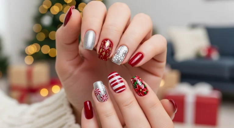 15 Stunning Holiday Nail Art Ideas to Sparkle This Season