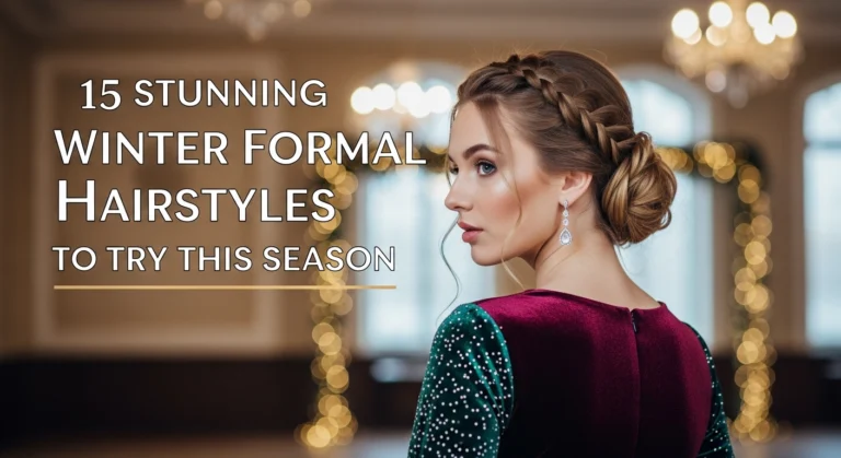 15 Stunning Winter Formal Hairstyles to Try This Season