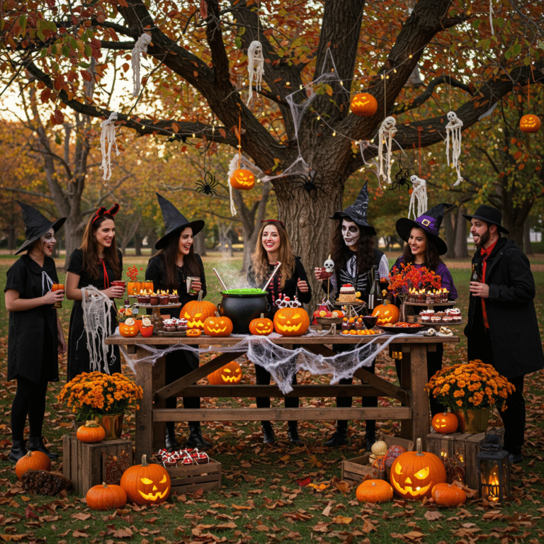 Outdoor Halloween Party Ideas