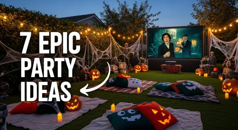 7 Halloween Movie Night Party Ideas