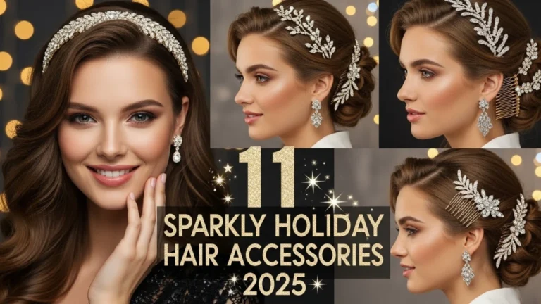 11 Sparkly Holiday Hair Accessories Ideas