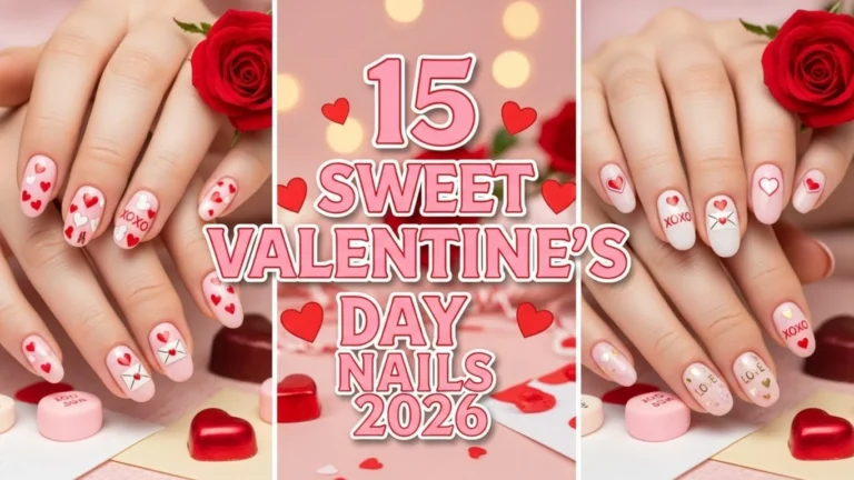 15 Sweet Valentine's Day Nail Designs for 2026