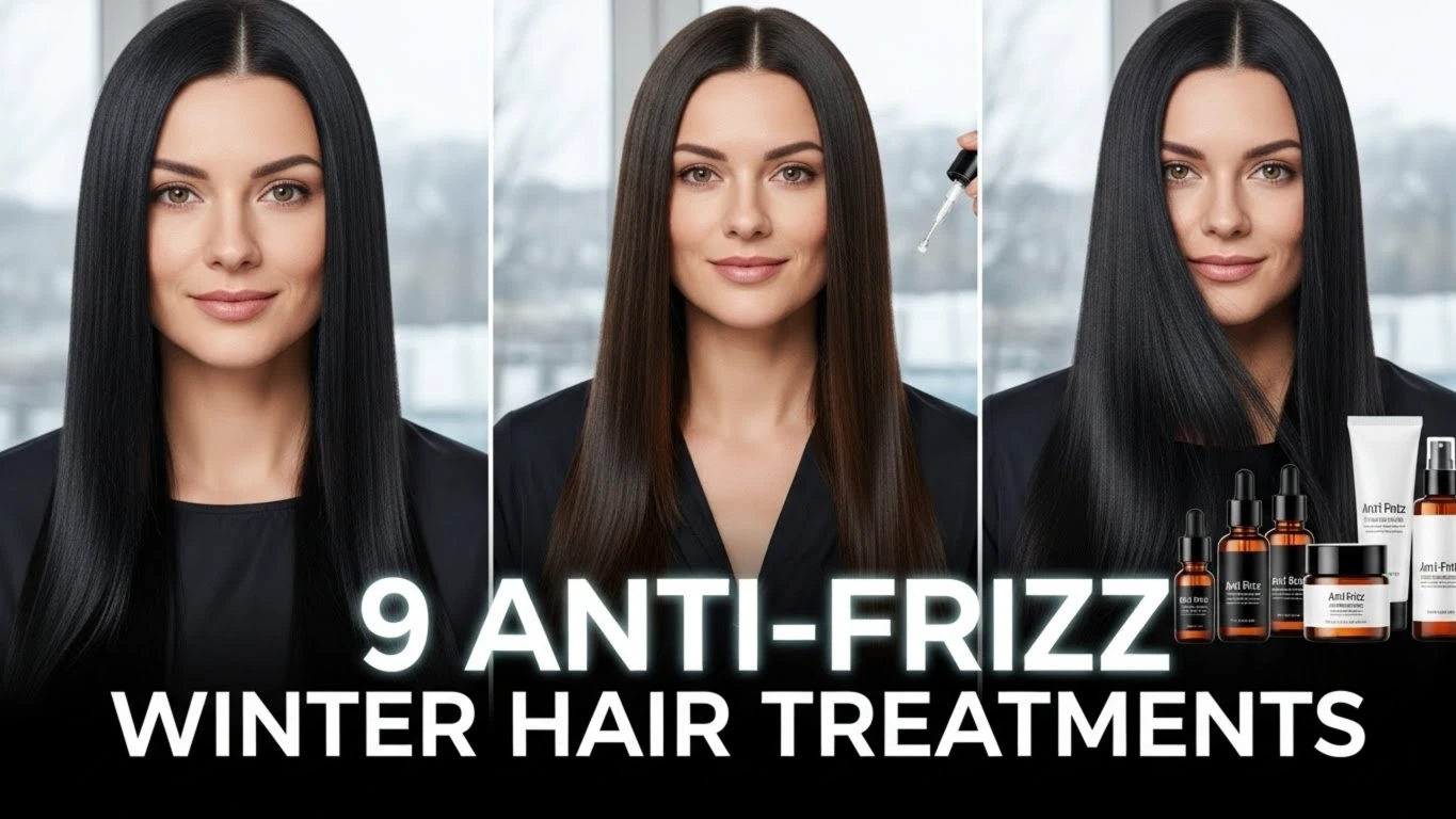 9 Anti-Frizz Winter Hair Treatments