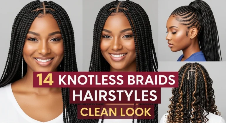 14 Knotless Braids Hairstyles for a Clean Look