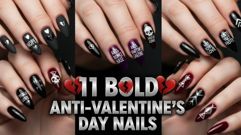 11 Bold Anti-Valentine's Day Nail Ideas
