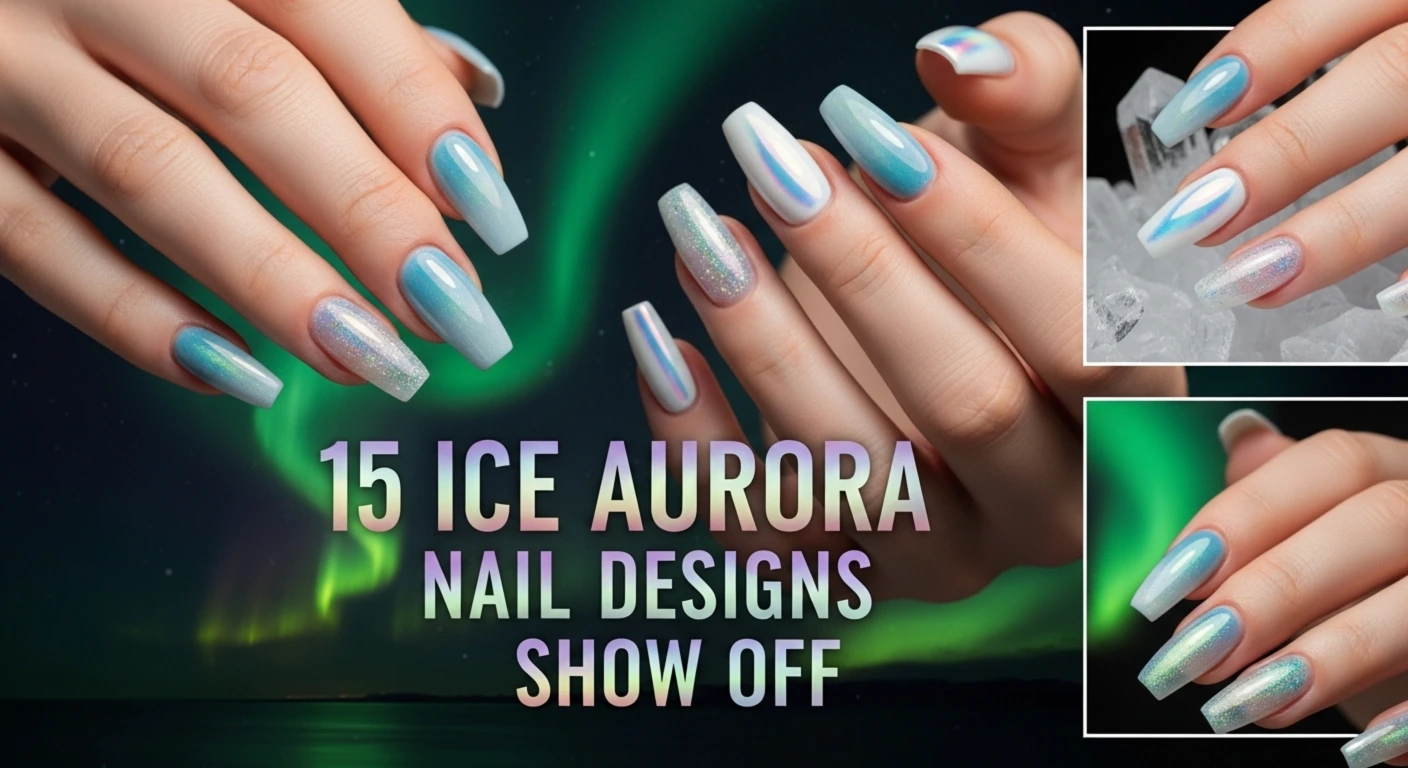15 Ice Aurora Nail Designs You’ll Love to Show Off