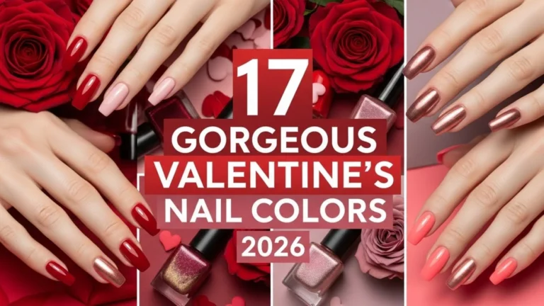17 Gorgeous Valentine's Nail Colors for 2026