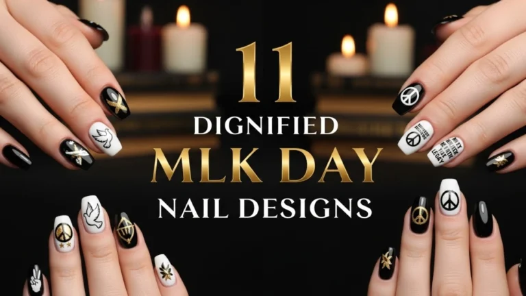 11 Dignified MLK Day Nail Designs to Honor