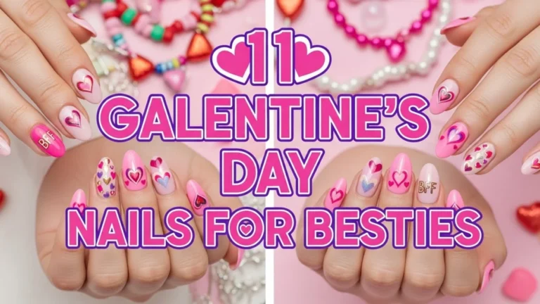11 Galentine's Day Nail Ideas for Besties