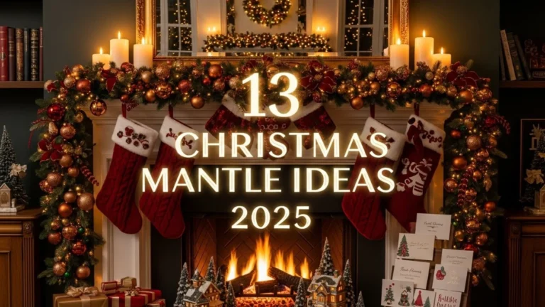 13 Christmas Mantle Decor Ideas for 2025