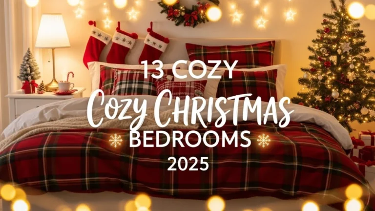 13 Cozy Christmas Bedroom Decor Ideas 2025