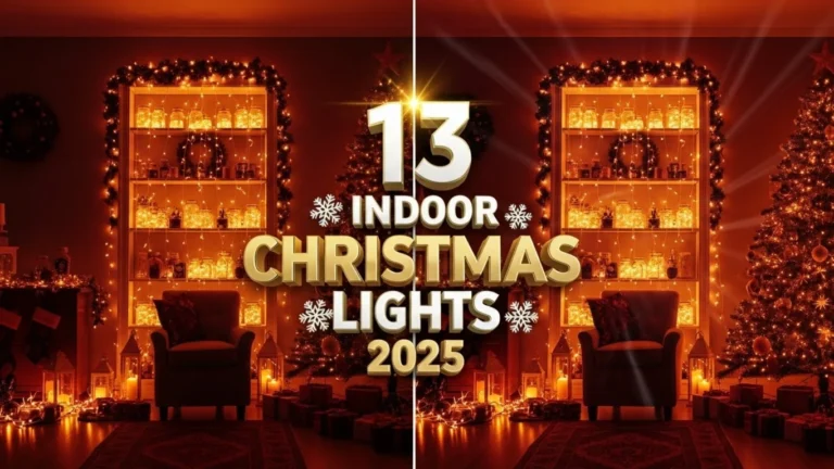 13 Indoor Christmas Light Ideas for 2025
