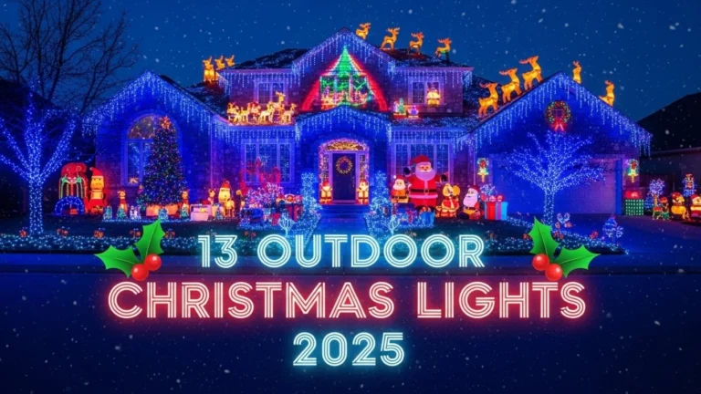 13 Outdoor Christmas Light Display Ideas for 2025