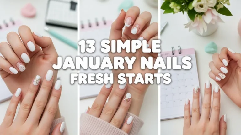 13 Simple January Nail Designs for Fresh Starts