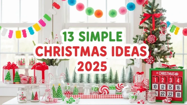13 Simple Christmas Decorations Ideas for 2025