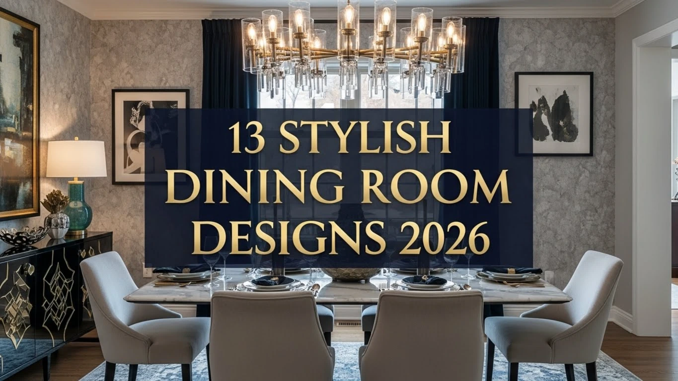 13 Stylish Dining Room Designs Ideas for 2026