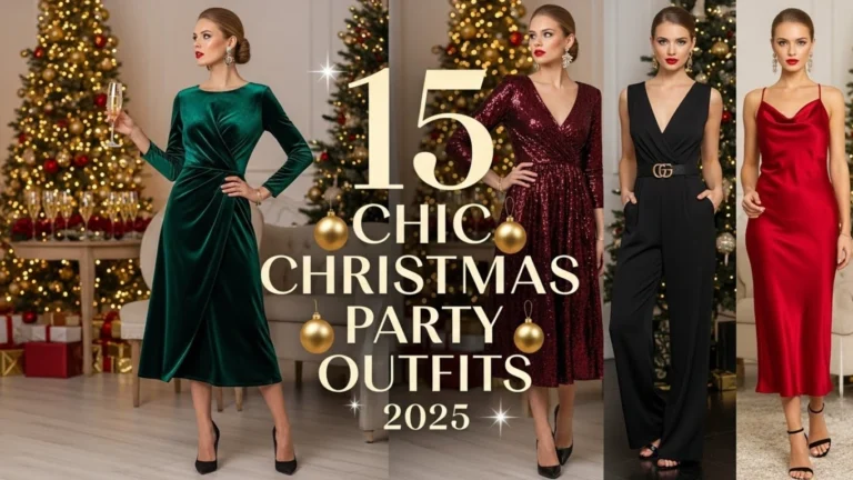 15 Chic Christmas Party Outfit Ideas for 2025