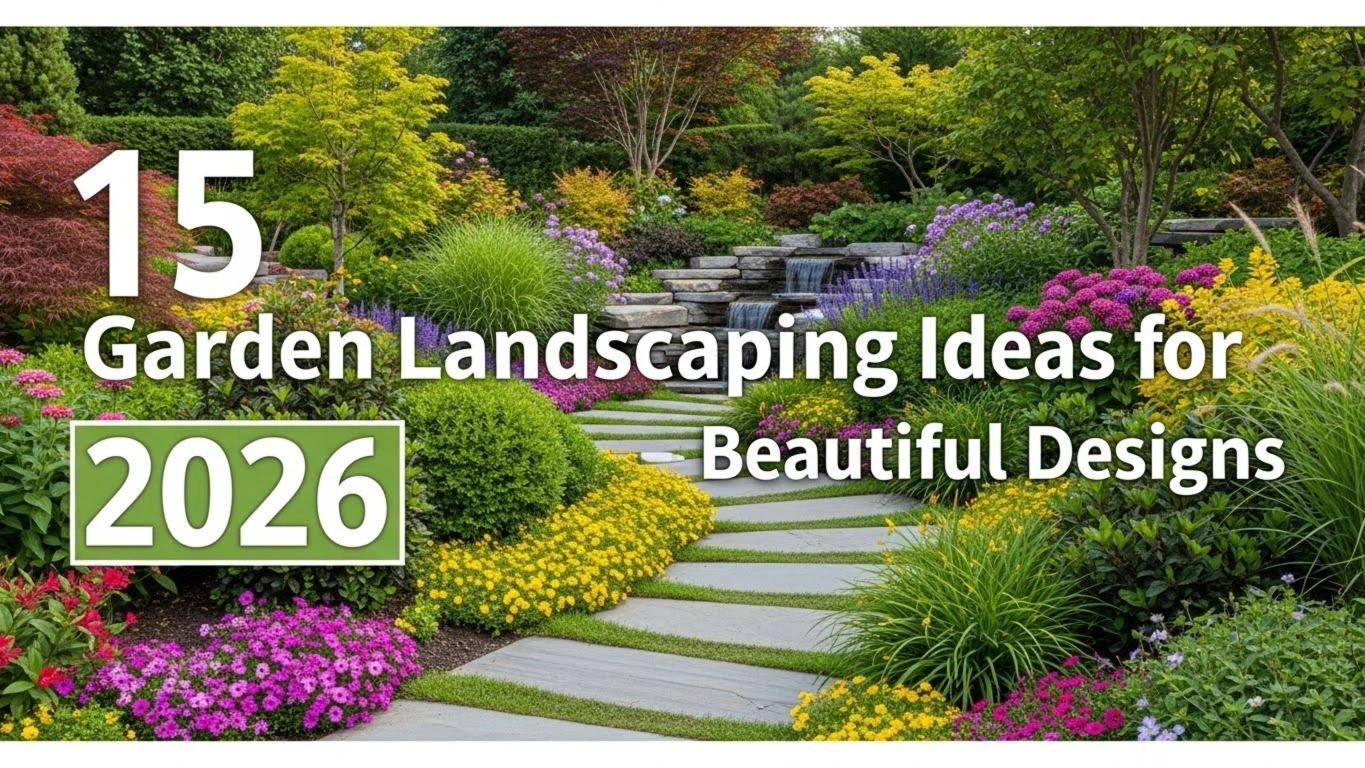 15 Garden Landscaping Ideas for 2026 – Beautiful Designs