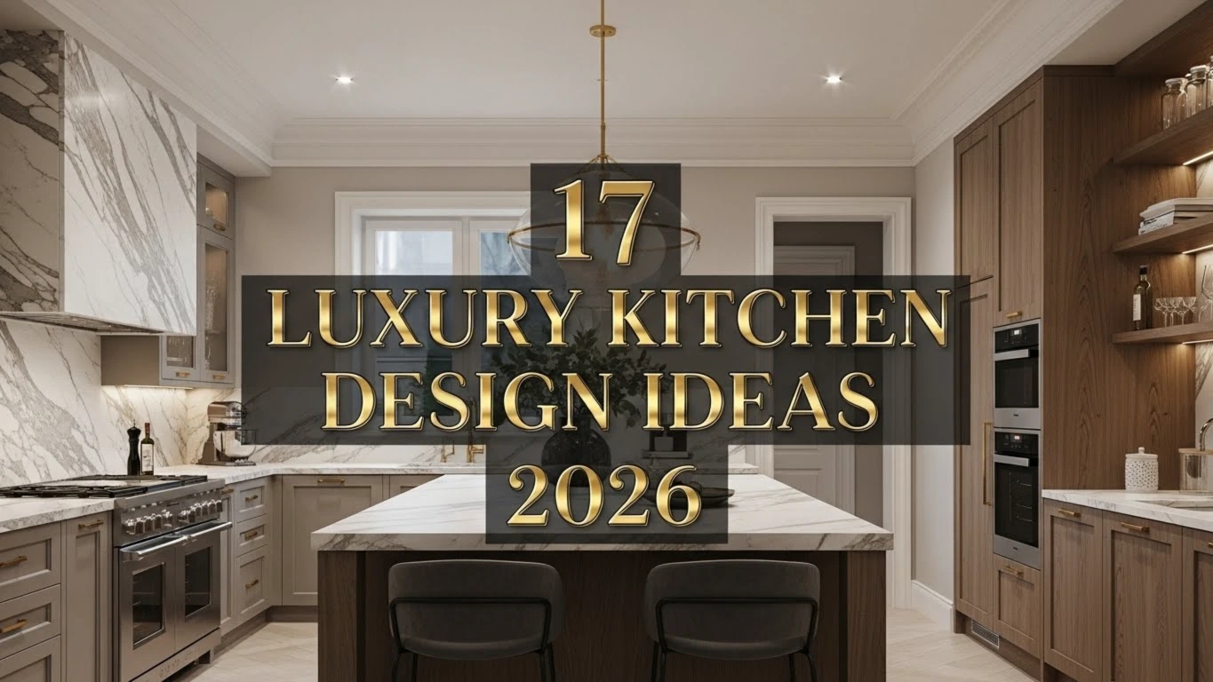 17 Luxury Kitchen Design Ideas for 2026