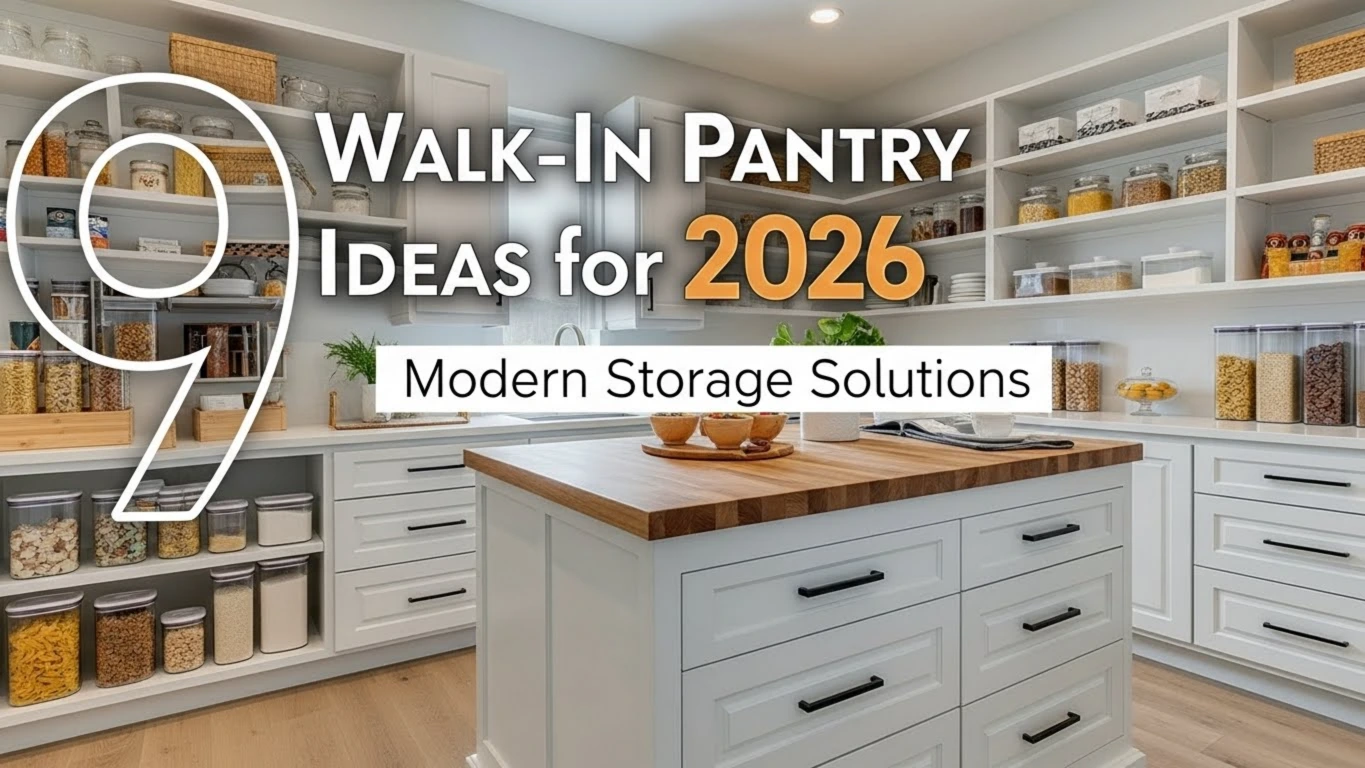 9 Walk-In Pantry Ideas for 2026