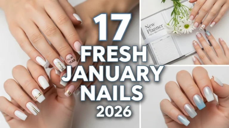 17 Fresh January Nail Ideas for New Year 2026