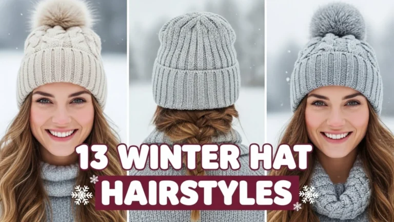 13 Chic Winter Hat Hairstyles That Work