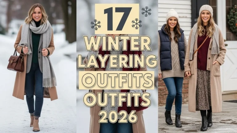 17 Winter Layering Outfit Ideas for 2026