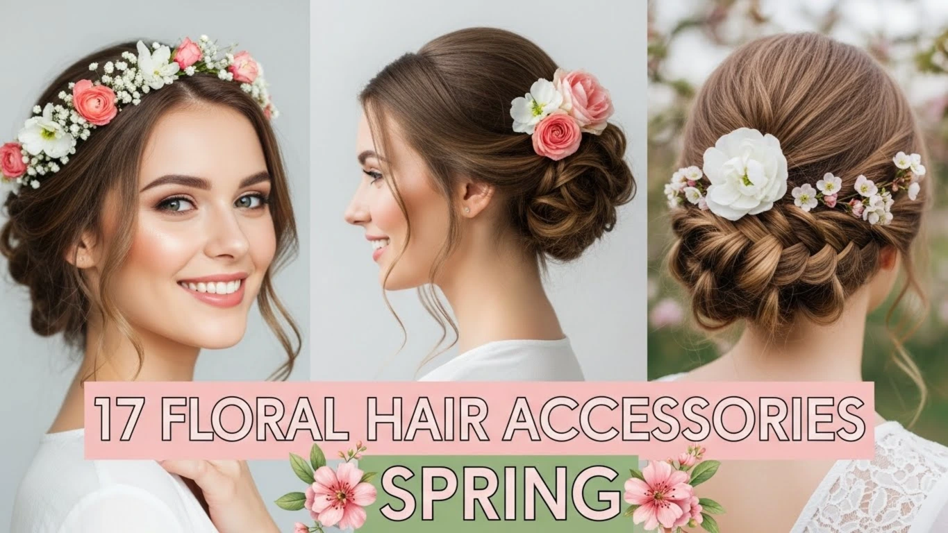 17 Floral Hair Accessories for Spring
