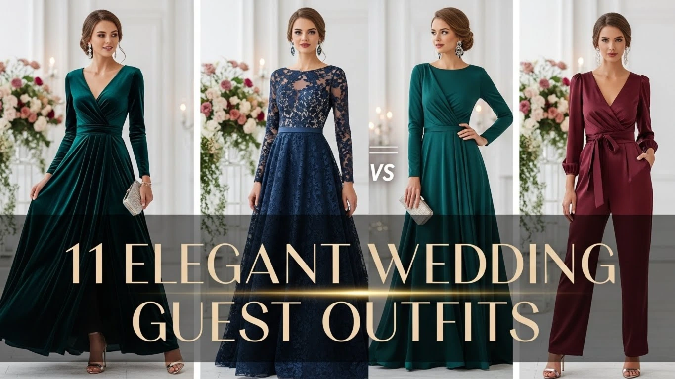 11 Elegant Winter Wedding Guest Outfits