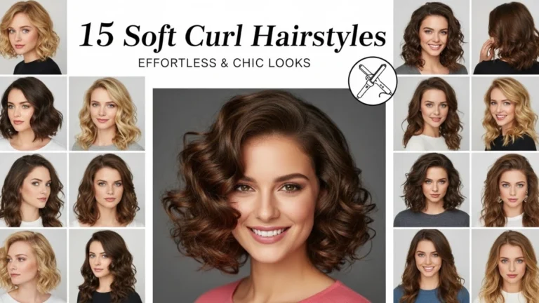 15 Soft Curl Hairstyles for Romantic Dates