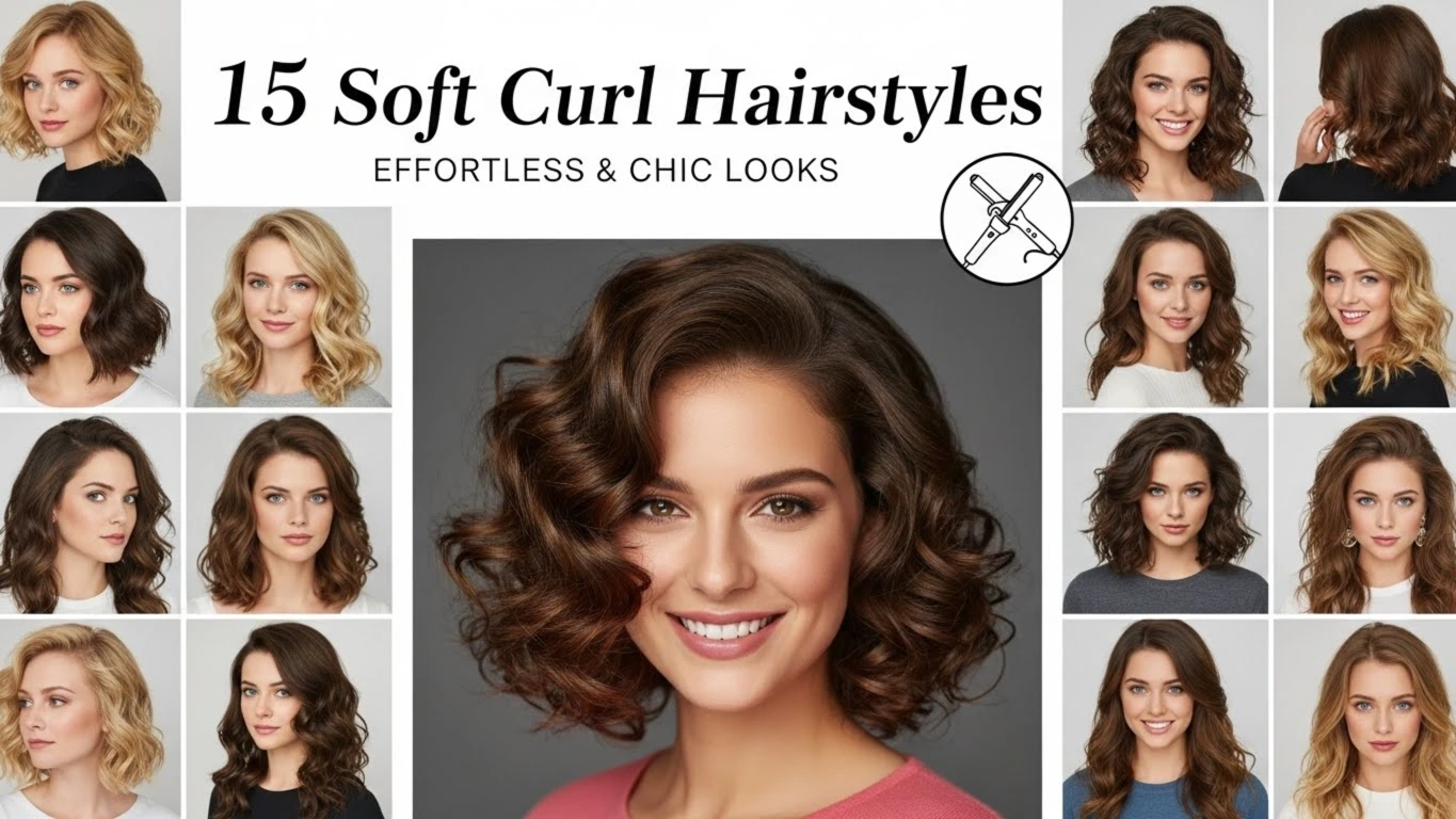 15 Soft Curl Hairstyles for Romantic Dates