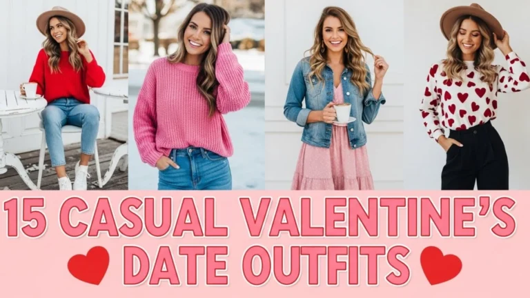 15 Casual Valentine's Date Outfit Ideas